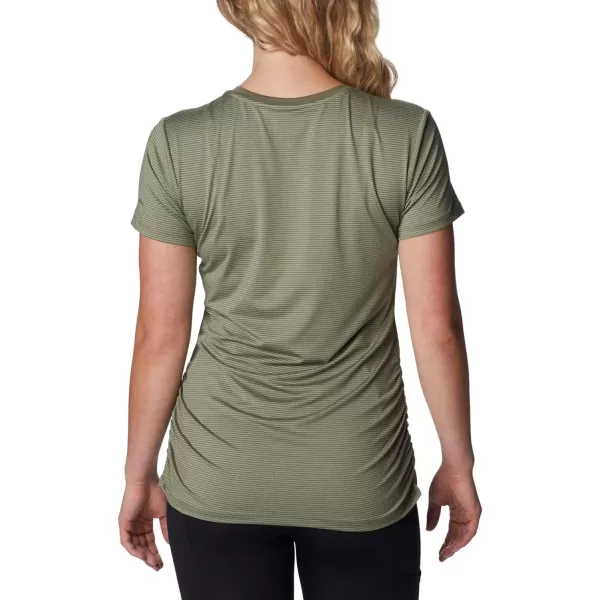 imageColumbia Womens Leslie Falls Short SleeveStone Green