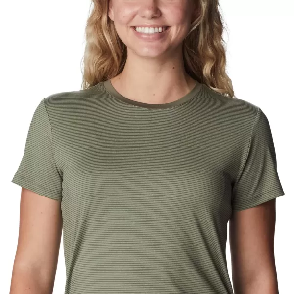 imageColumbia Womens Leslie Falls Short SleeveStone Green