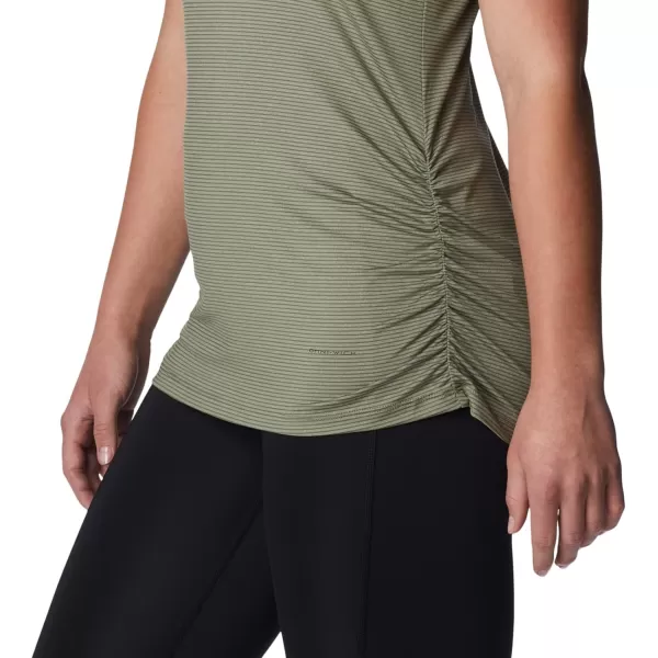 imageColumbia Womens Leslie Falls Short SleeveStone Green