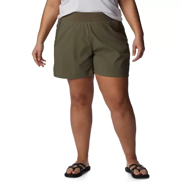 imageColumbia Womens Leslie Falls ShortStone Green