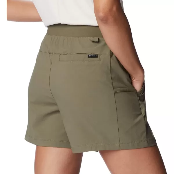 imageColumbia Womens Leslie Falls ShortStone Green