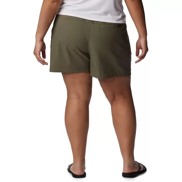 imageColumbia Womens Leslie Falls ShortStone Green
