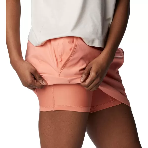 imageColumbia Womens Leslie Falls SkortSummer Peach