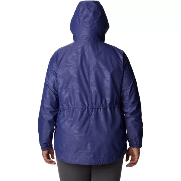 imageColumbia Womens Lillian Ridge ShellDark Sapphire Wisterian Emboss