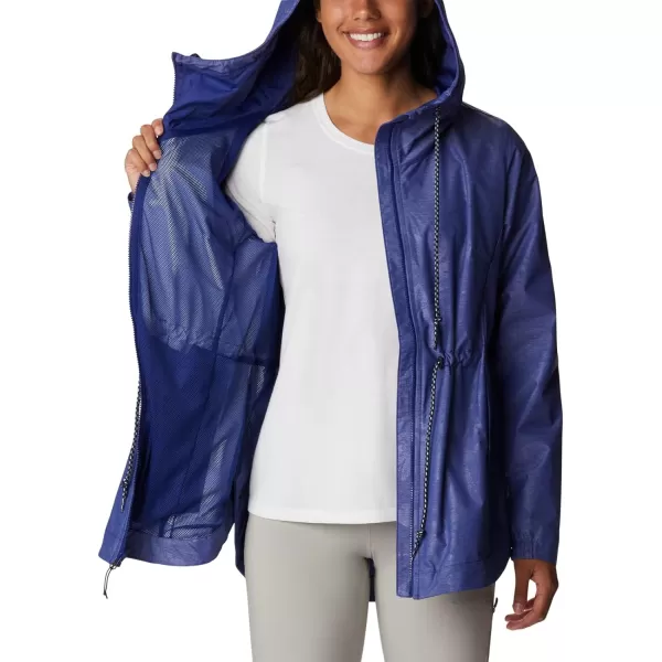 imageColumbia Womens Lillian Ridge ShellDark Sapphire Wisterian Emboss