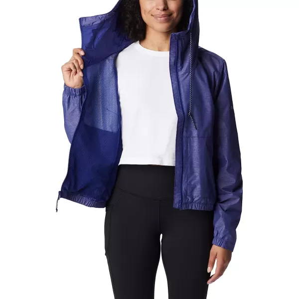 imageColumbia Womens Lillian Ridge Short JacketDark Sapphire Wisterian Emboss