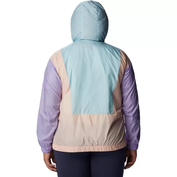 imageColumbia Womens Lily Basin JacketSpring BlueFrosted PurplePeach Blossom