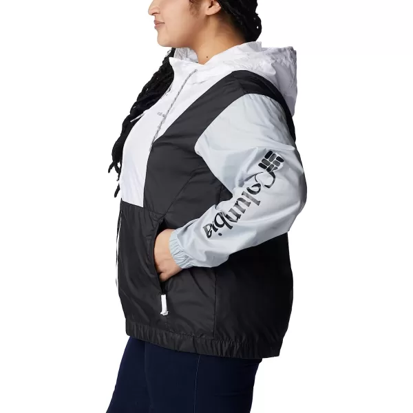 imageColumbia Womens Lily Basin JacketWhiteCirrus GreyBlack