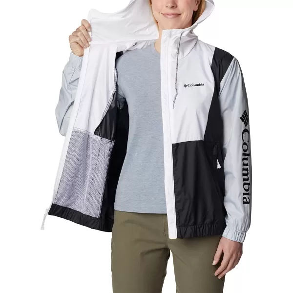 imageColumbia Womens Lily Basin JacketWhiteCirrus GreyBlack