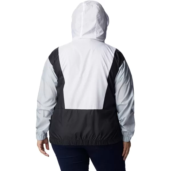 imageColumbia Womens Lily Basin JacketWhiteCirrus GreyBlack