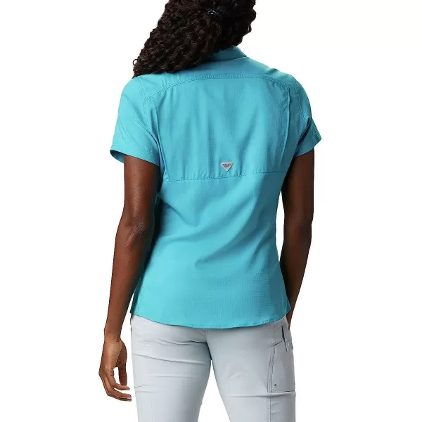 imageColumbia Womens Lo Drag Short Sleeve ShirtClear Water