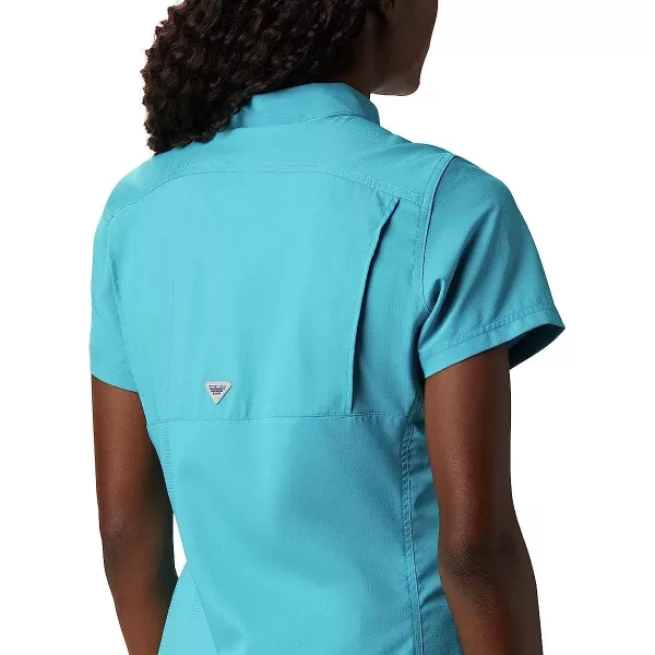 imageColumbia Womens Lo Drag Short Sleeve ShirtClear Water