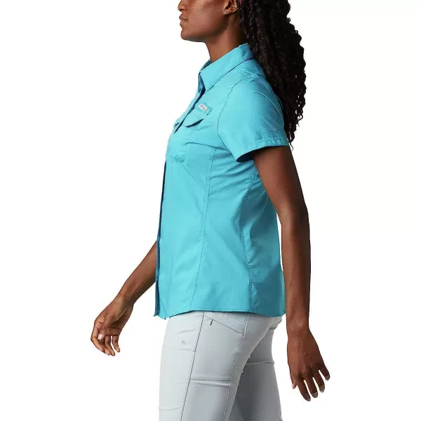 imageColumbia Womens Lo Drag Short Sleeve ShirtClear Water