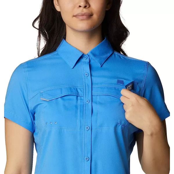 imageColumbia Womens Lo Drag Short Sleeve ShirtHarbor Blue