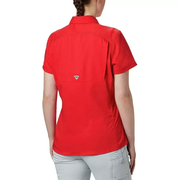 imageColumbia Womens Lo Drag Short Sleeve ShirtRed Lily