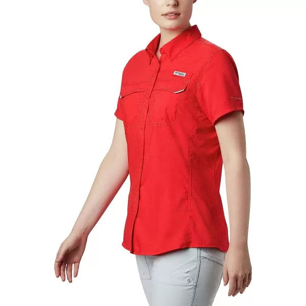 imageColumbia Womens Lo Drag Short Sleeve ShirtRed Lily