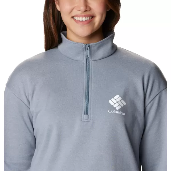 imageColumbia Womens Logo French Terry Half ZipColumbia Womens Logo French Terry Half Zip
