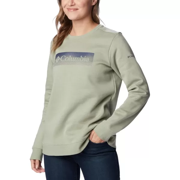 imageColumbia Womens Logo Ii CrewSafariNocturnal Framed Halftone Logo