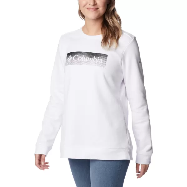 imageColumbia Womens Logo Ii CrewWhiteFramed Halftone Logo
