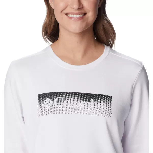 imageColumbia Womens Logo Ii CrewWhiteFramed Halftone Logo