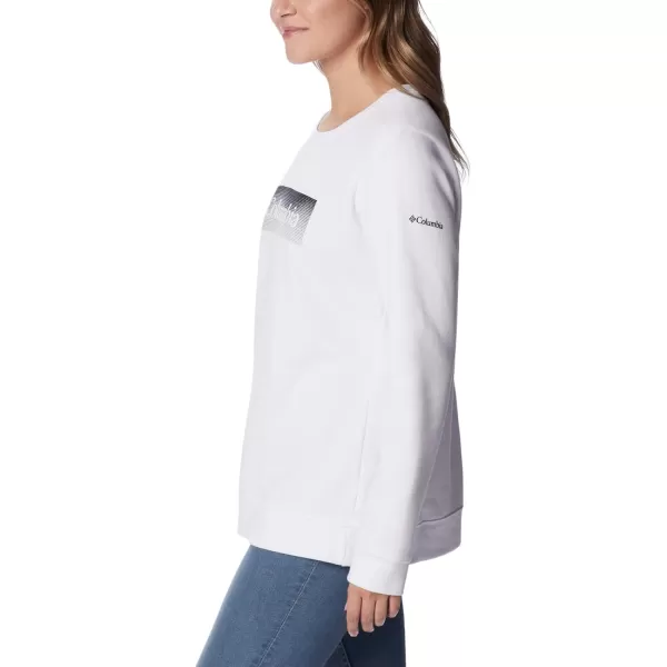 imageColumbia Womens Logo Ii CrewWhiteFramed Halftone Logo