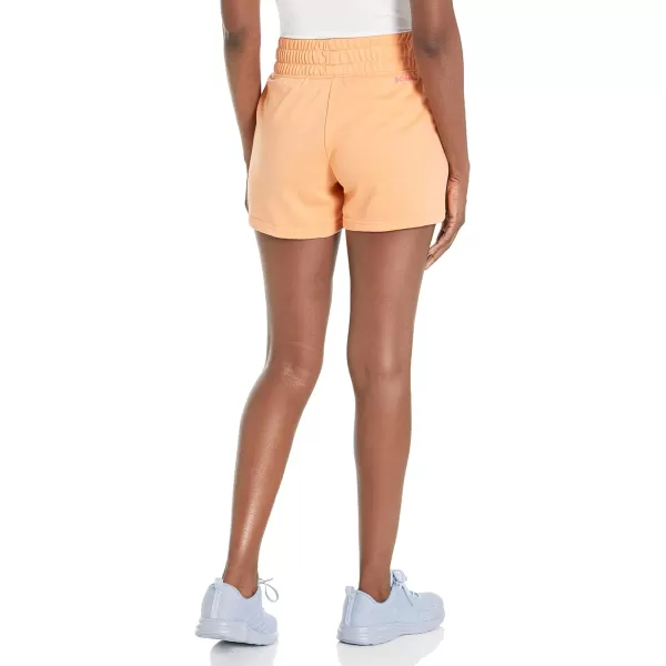imageColumbia Womens Logo Iii French Terry ShortPeachWild Geranium Logo