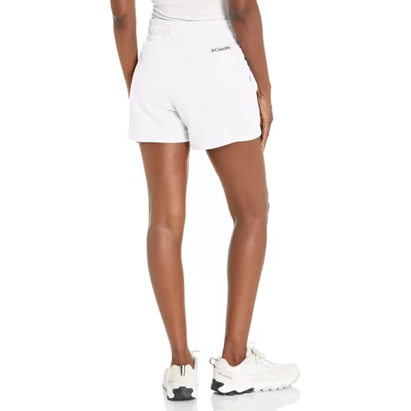 imageColumbia Womens Logo Iii French Terry ShortWhiteBlack Logo