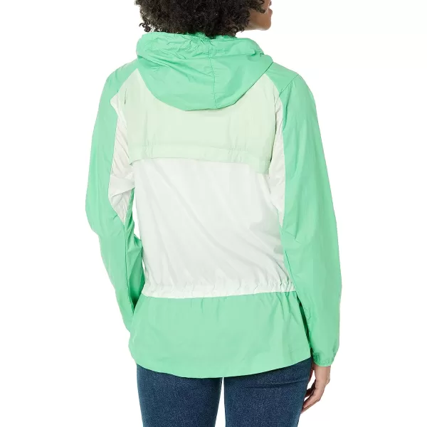 imageColumbia Womens Loop Trail WindbreakerLight JadeWhiteKey West