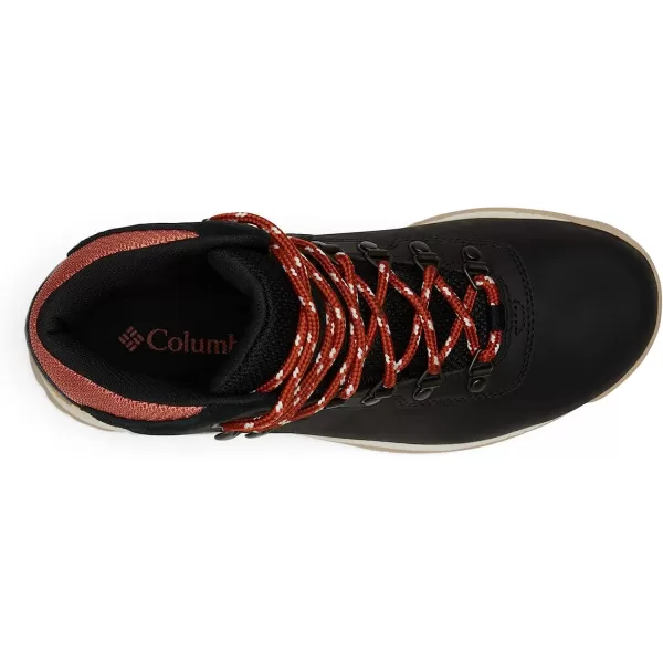imageColumbia Womens Newton Ridge Lightweight Waterproof Shoe Hiking BootBlack Golden Yellow