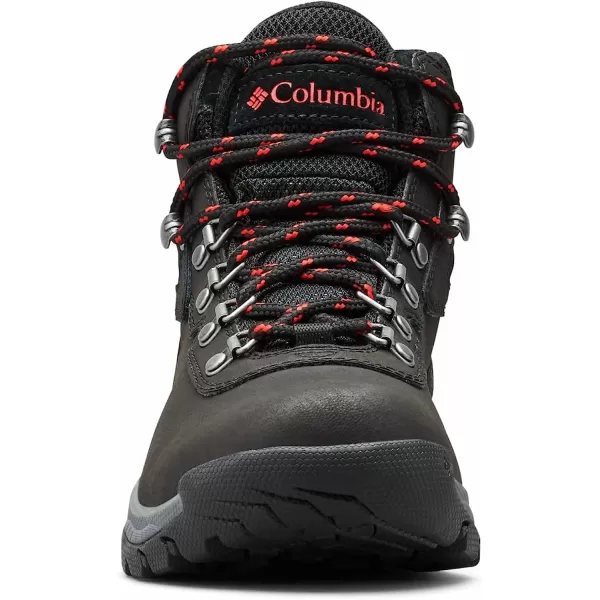 imageColumbia Womens Newton Ridge Lightweight Waterproof Shoe Hiking BootBlack Poppy Red