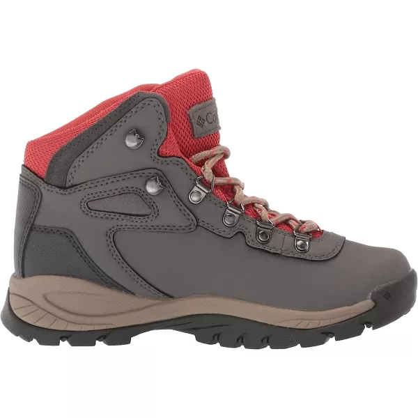 imageColumbia Womens Newton Ridge Lightweight Waterproof Shoe Hiking BootCharcoal Scorched Coral