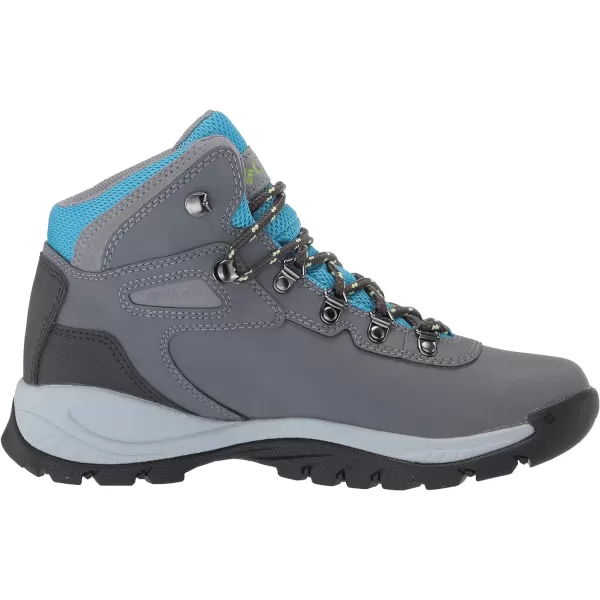 imageColumbia Womens Newton Ridge Lightweight Waterproof Shoe Hiking BootGrey AshRiptide