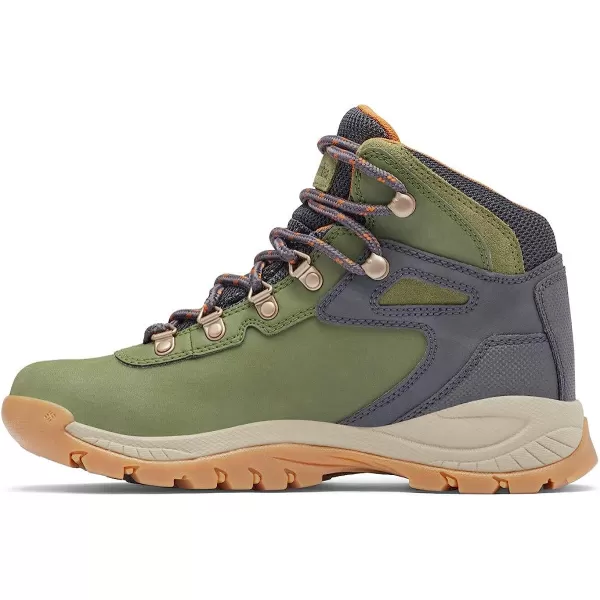 imageColumbia Womens Newton Ridge Lightweight Waterproof Shoe Hiking BootHiker Green Caramel