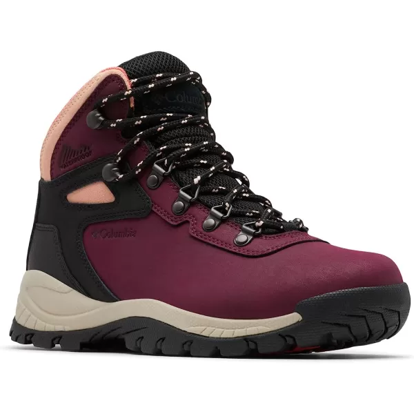 imageColumbia Womens Newton Ridge Lightweight Waterproof Shoe Hiking BootMarionberry Black