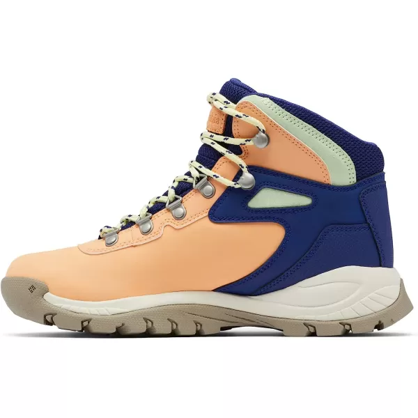 imageColumbia Womens Newton Ridge Lightweight Waterproof Shoe Hiking BootPeach Dark Sapphire