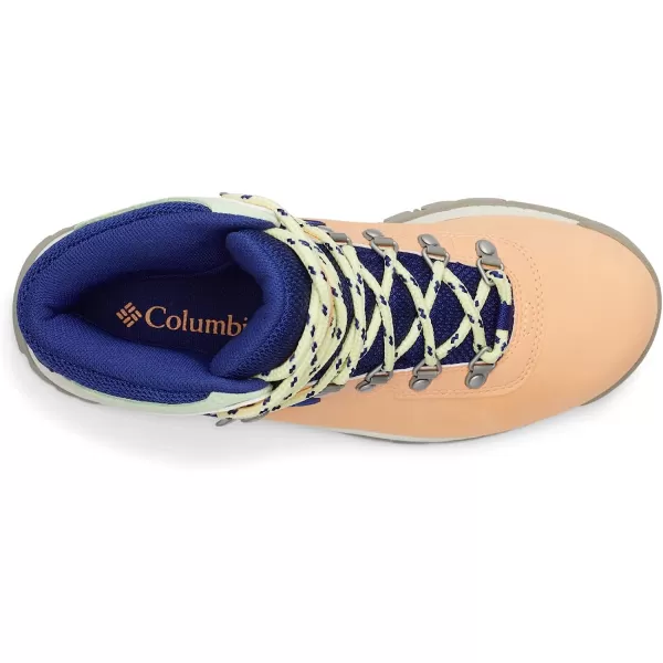 imageColumbia Womens Newton Ridge Lightweight Waterproof Shoe Hiking BootPeach Dark Sapphire