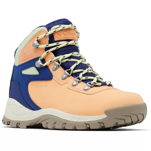 imageColumbia Womens Newton Ridge Lightweight Waterproof Shoe Hiking BootPeach Dark Sapphire