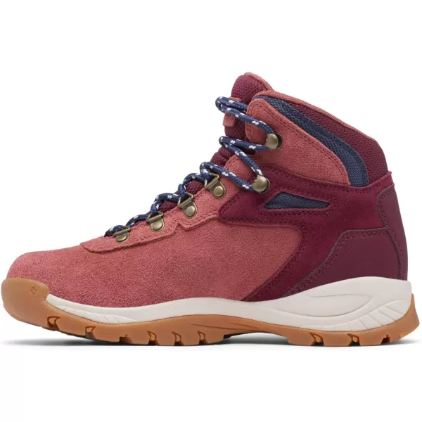 imageColumbia Womens Newton Ridge Plus Waterproof Amped Hiking BootBeetroot  Deep Madeira