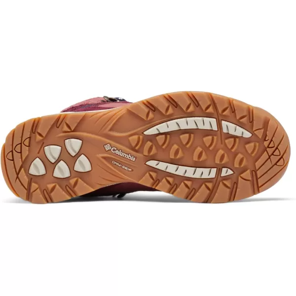imageColumbia Womens Newton Ridge Plus Waterproof Amped Hiking BootBeetroot  Deep Madeira