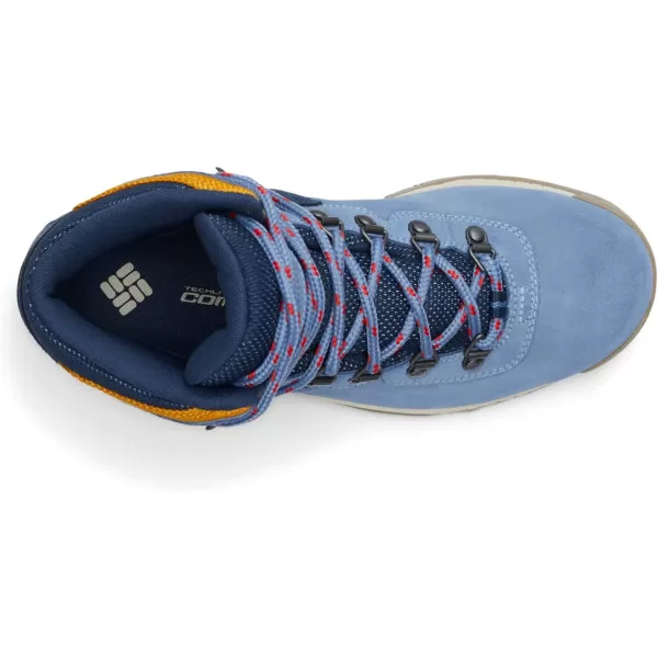 imageColumbia Womens Newton Ridge Plus Waterproof Amped Hiking BootBlue Dusk  Admiral