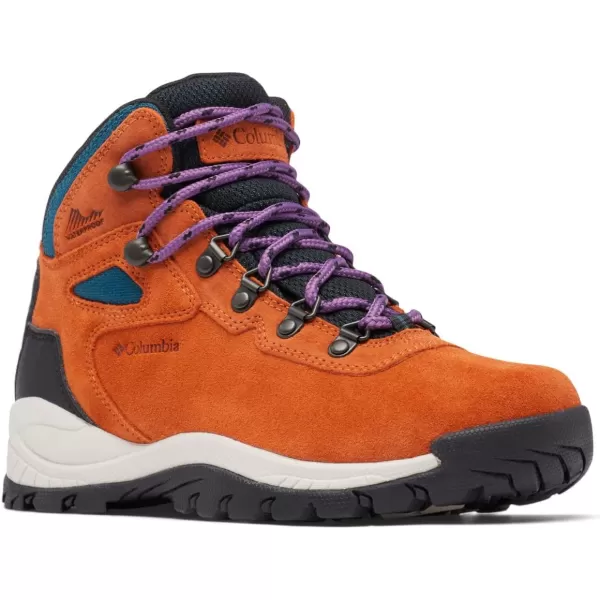 imageColumbia Womens Newton Ridge Plus Waterproof Amped Hiking BootCedar  Nightwave