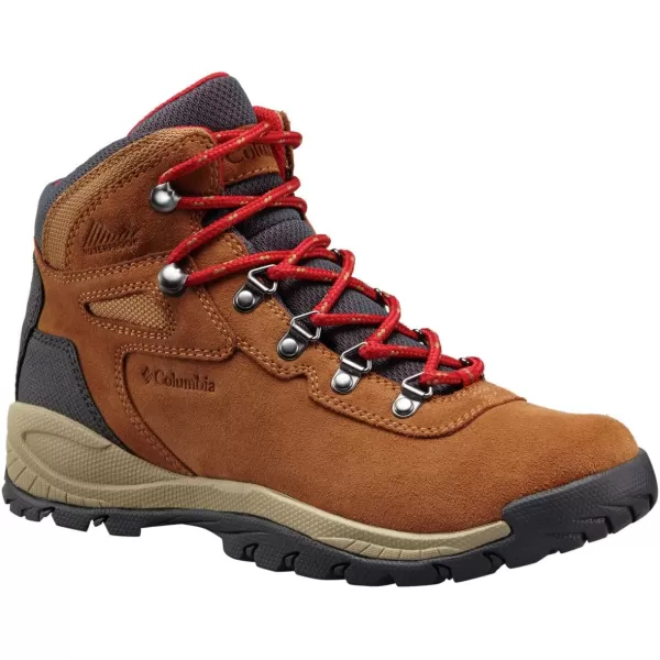 imageColumbia Womens Newton Ridge Plus Waterproof Amped Hiking BootElk  Mountain Red