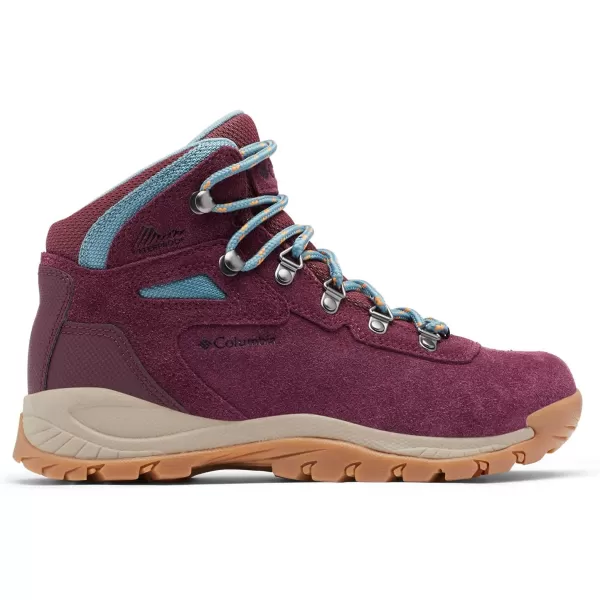 imageColumbia Womens Newton Ridge Plus Waterproof Amped Hiking BootEpic Plum  Storm