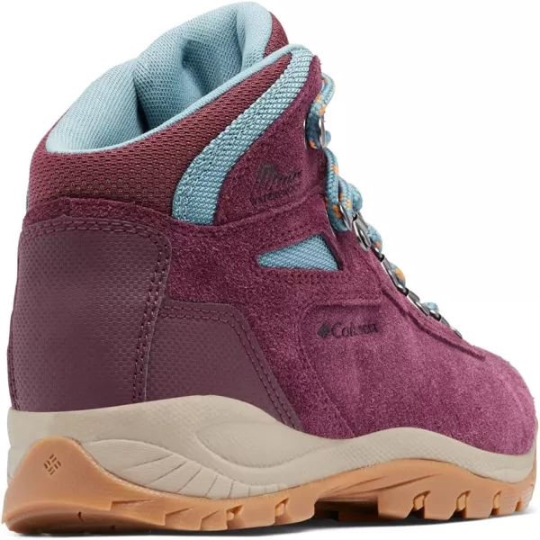 imageColumbia Womens Newton Ridge Plus Waterproof Amped Hiking BootEpic Plum  Storm