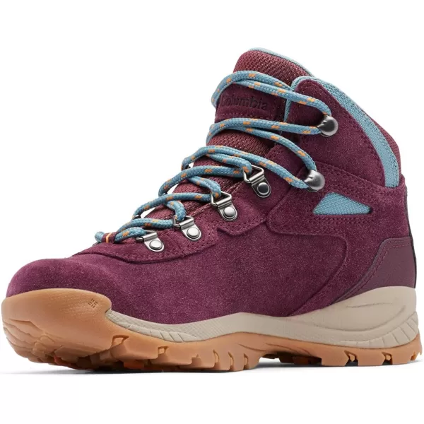 imageColumbia Womens Newton Ridge Plus Waterproof Amped Hiking BootEpic Plum  Storm