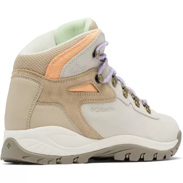 imageColumbia Womens Newton Ridge Plus Waterproof Amped Hiking BootLight Sand  Peach