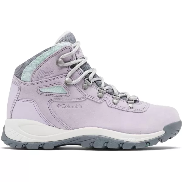 imageColumbia Womens Newton Ridge Plus Waterproof Amped Hiking BootMorning Mist  Nimbus Grey