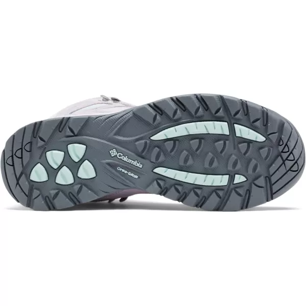 imageColumbia Womens Newton Ridge Plus Waterproof Amped Hiking BootMorning Mist  Nimbus Grey