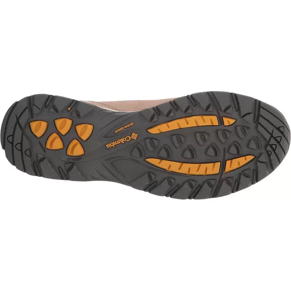 imageColumbia Womens Newton Ridge Plus Waterproof Amped Hiking BootOxford Tan  Dusty Green