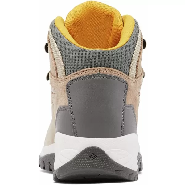imageColumbia Womens Newton Ridge Plus Waterproof Amped Hiking BootOxford Tan  Dusty Green